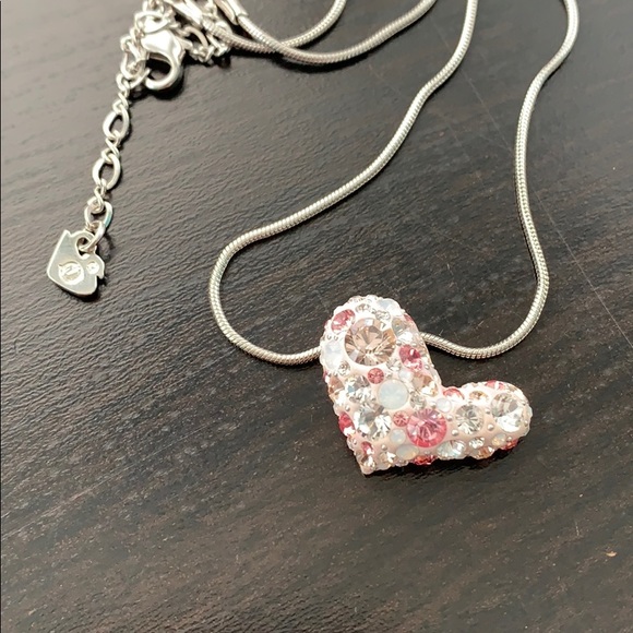Swarovski crystals heart shaped necklace - Picture 2 of 3